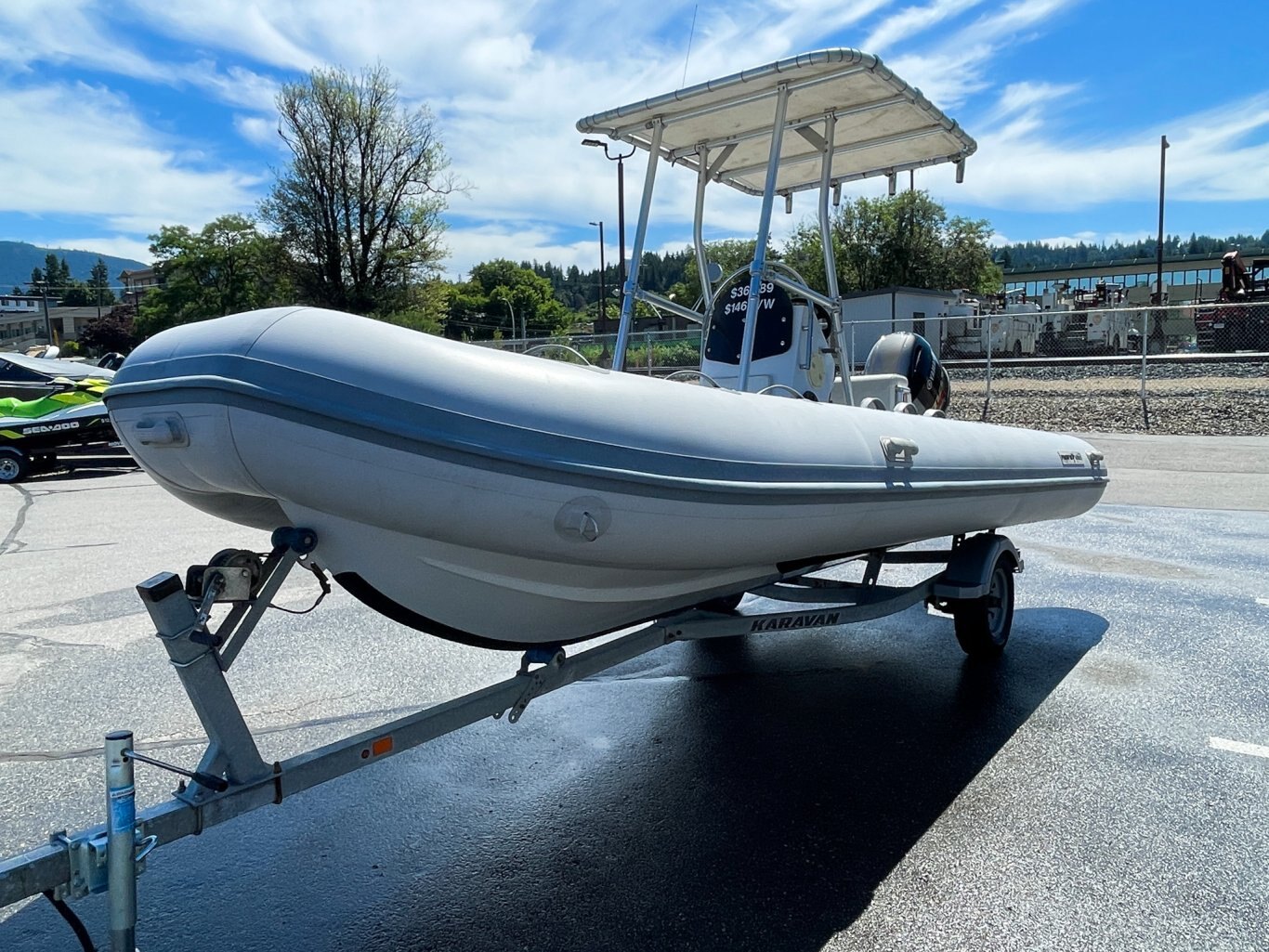 2019 Pacific Wave 560 DB Hypalon Inflatable Boat