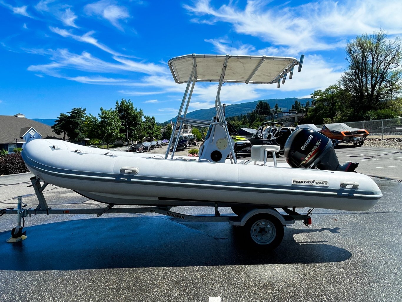 2019 Pacific Wave 560 DB Hypalon Inflatable Boat