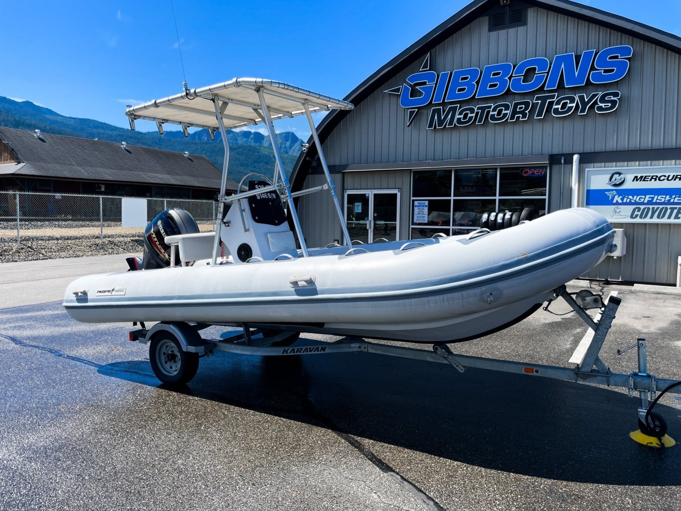 2019 Pacific Wave 560 DB Hypalon Inflatable Boat
