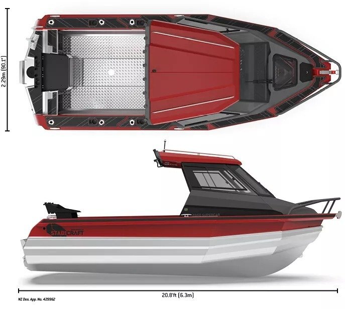 2025 Stabicraft 2050 Supercab Sportfish