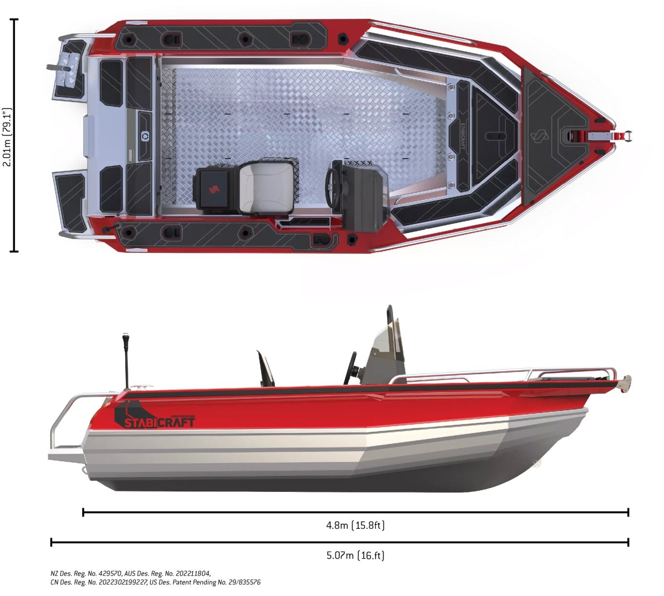 2025 Stabicraft 1550 Frontier Profish