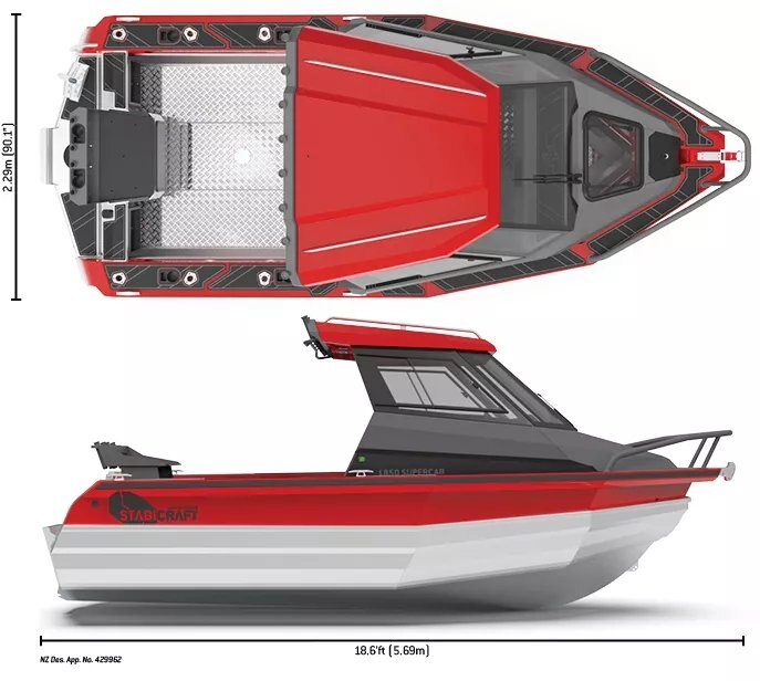 2025 Stabicraft 1850 Supercab Adventure