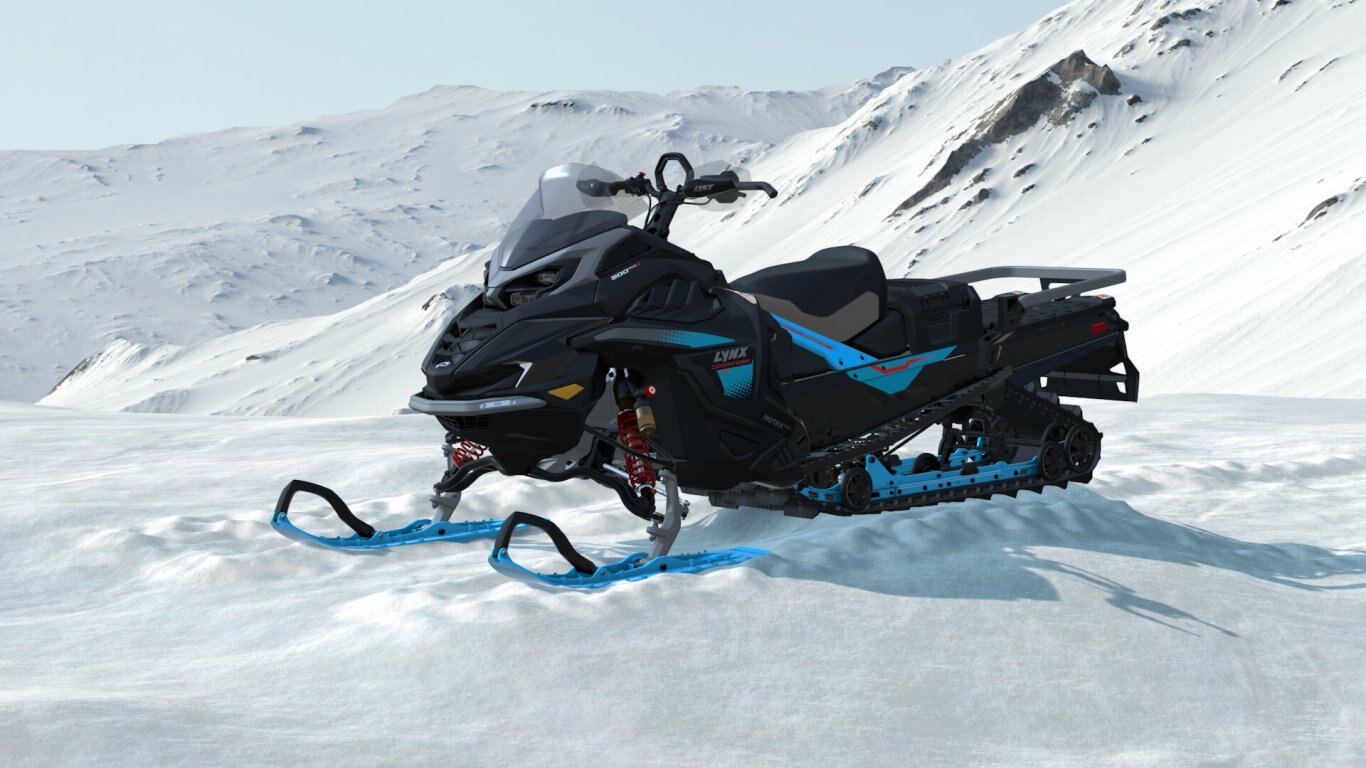 2026 Lynx COMMANDER RE Rotax® 900 ACE Turbo R Clacier Cyan / Black