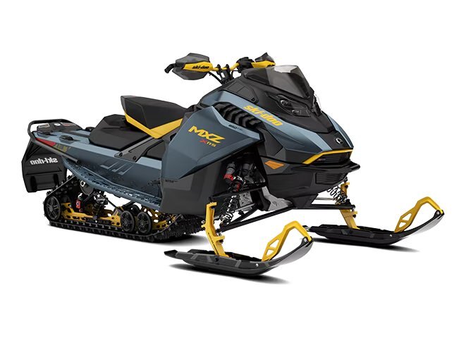2026 Ski Doo MXZ X RS Rotax® 600R E TEC® Mineral Blue