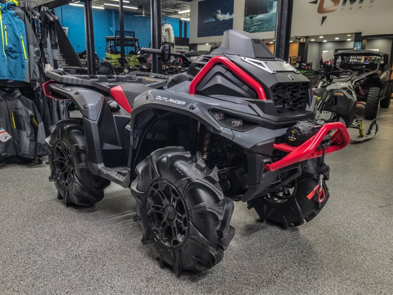 2025 Can Am Outlander X MR 850 Granite Grey