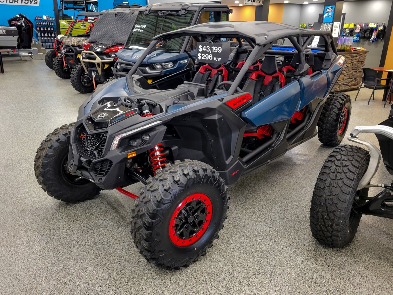 2026 Can Am Maverick X3 MAX X ds TURBO RR Dusty Navy