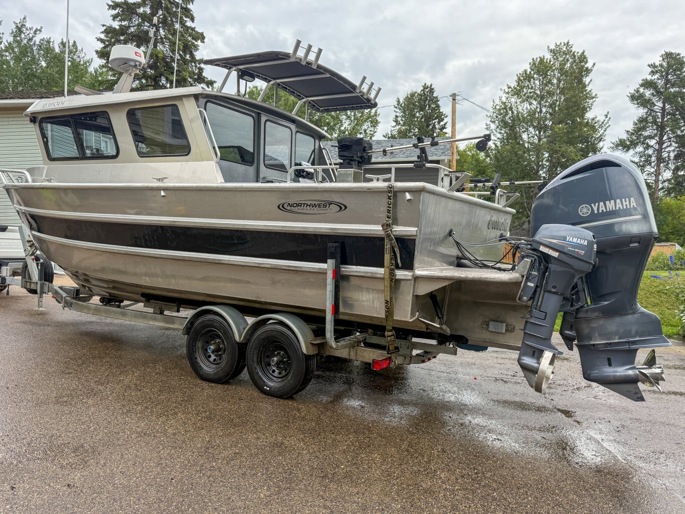 2008 Northwest Aluminum Craft 25 Offshore