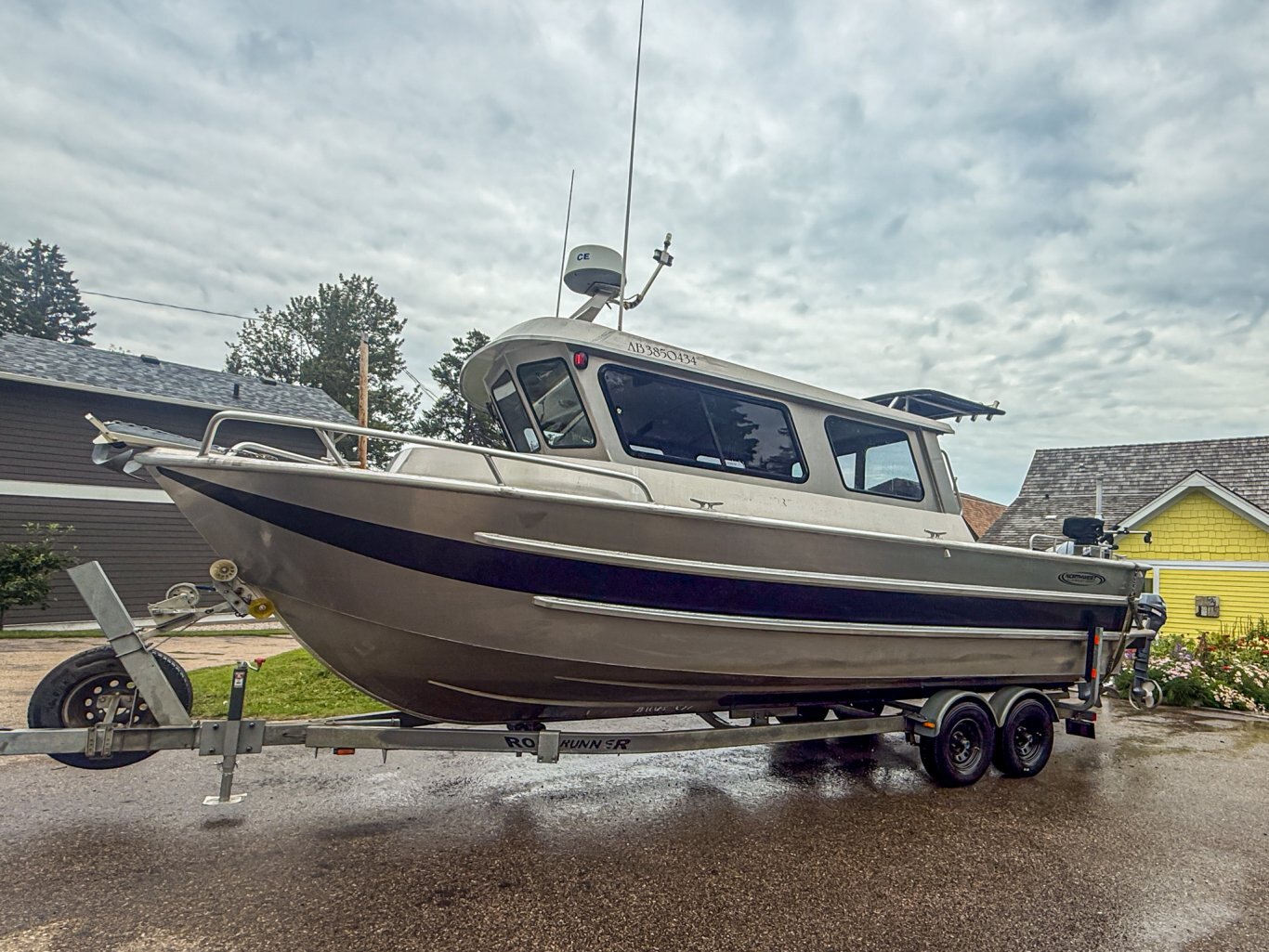 2008 Northwest Aluminum Craft 25 Offshore