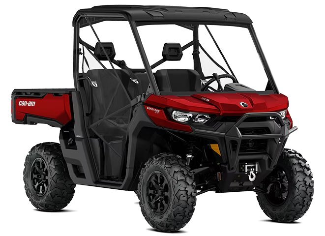 2024 Can Am DEFENDER XT 82 hp (69 lb ft torque) Rotax HD10 V twin engine Fiery Red