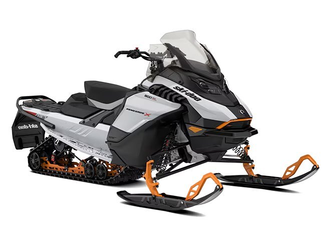 2025 Ski Doo Renegade X Rotax® 900 ACE™ Turbo R Ice Ripper XT 1.5 Catalyst Grey and Black
