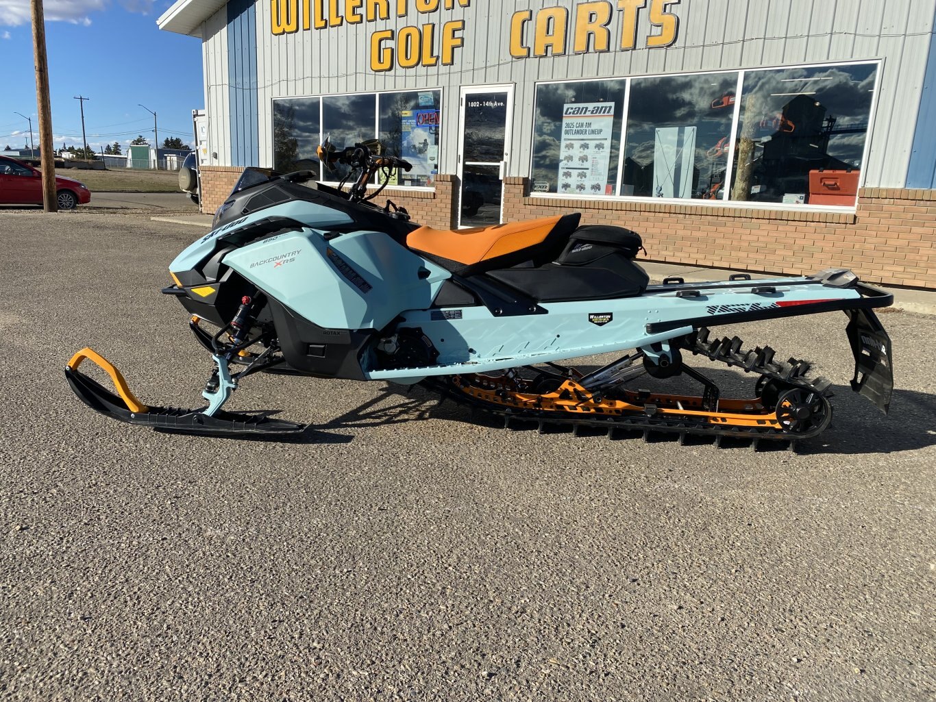 Used 2024 Ski-Doo Backcountry X-RS 850 E-Tec 154 2.5 ES 10.25 Display