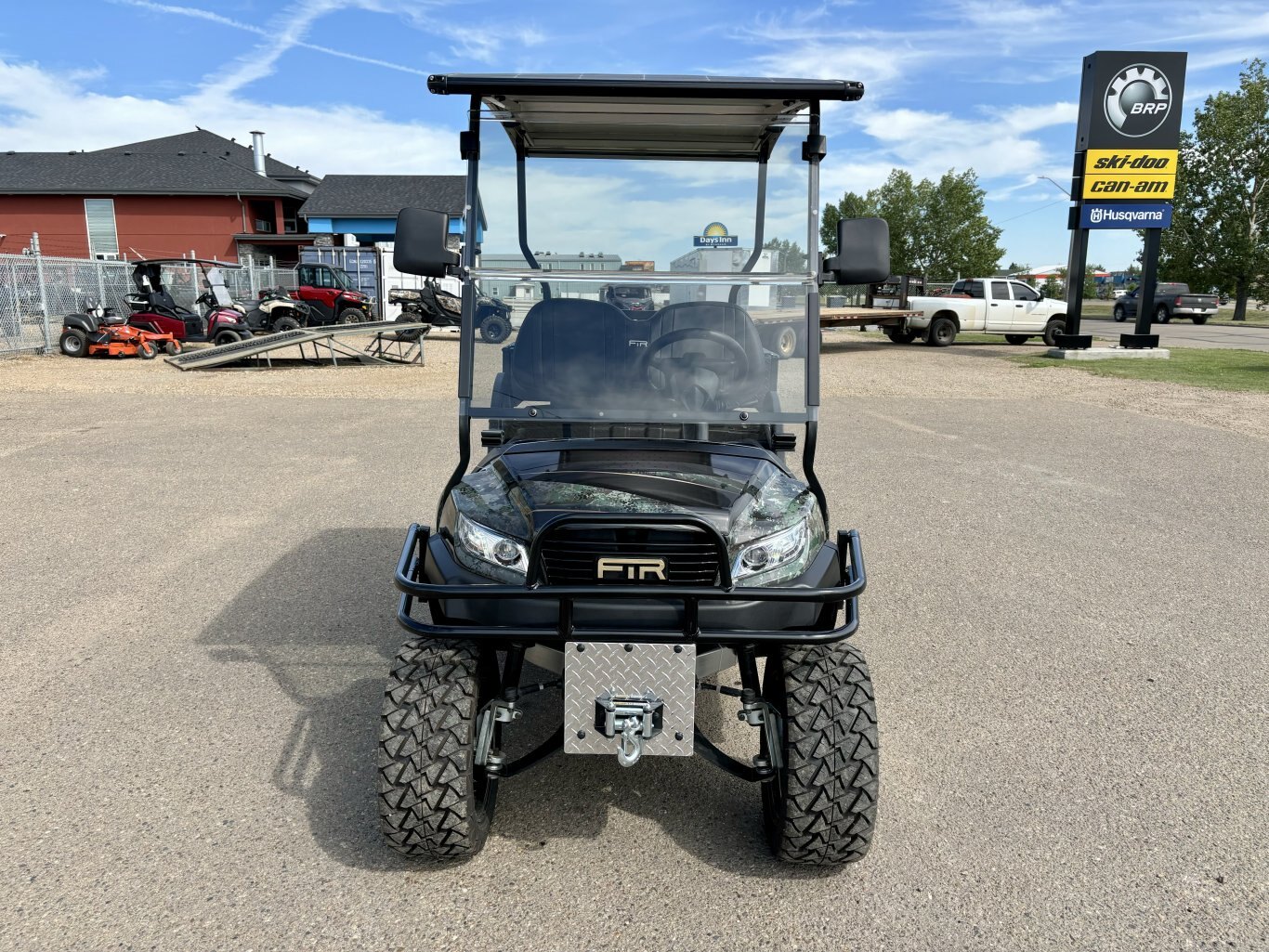 2024 FTR Stealth Solar Drive Lithium Utility Cart