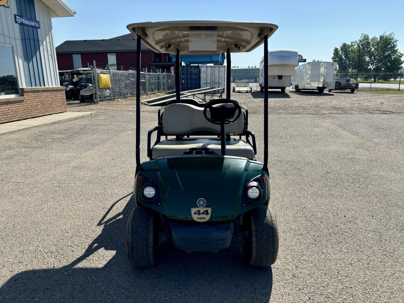 Used 2014 Yamaha DRIVE EFI Golf Cart with Rear Seat & Light Kit