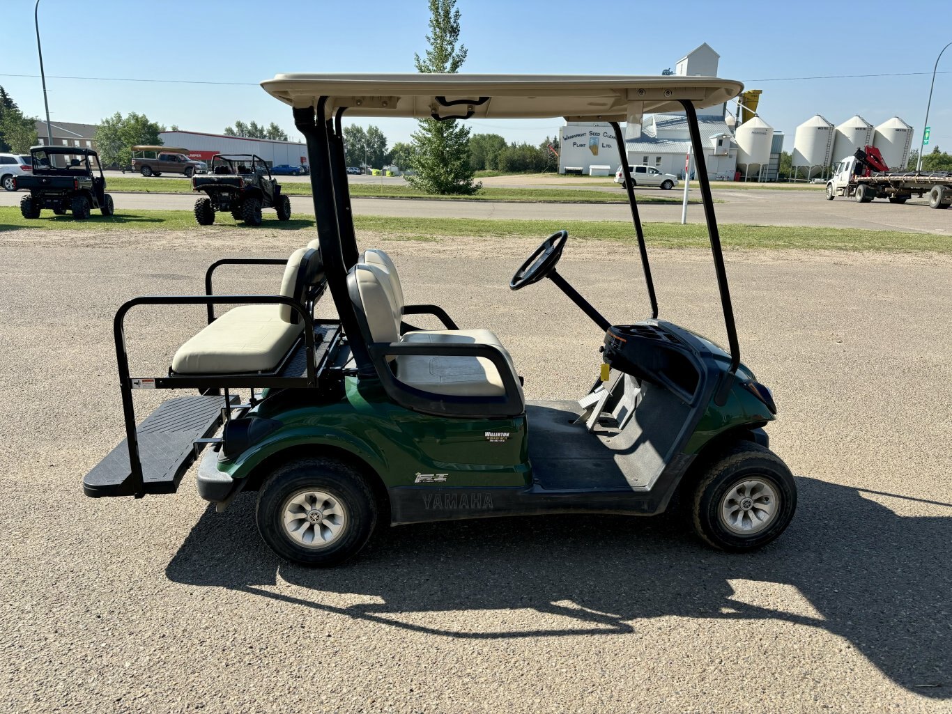 Used 2014 Yamaha DRIVE EFI Golf Cart with Rear Seat & Light Kit