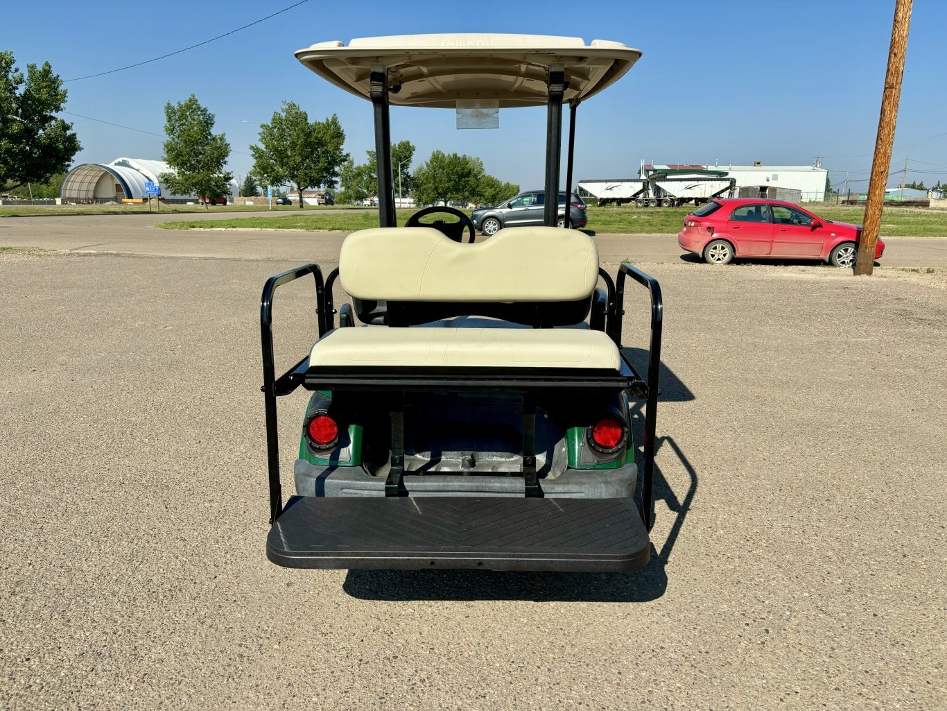 Used 2014 Yamaha DRIVE EFI Golf Cart with Rear Seat & Light Kit