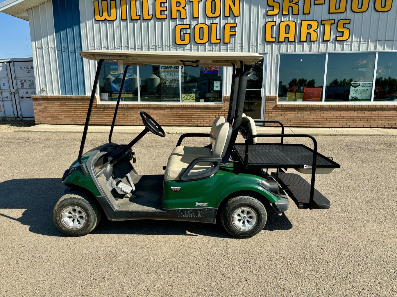 Used 2014 Yamaha DRIVE EFI Golf Cart with Rear Seat & Light Kit