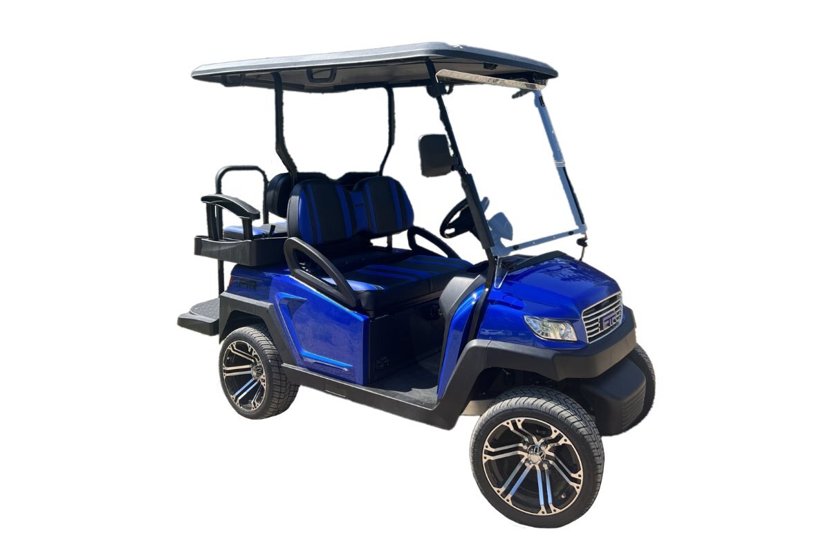 FTR Model 2+2 Solar Drive Lithium Golf Carts