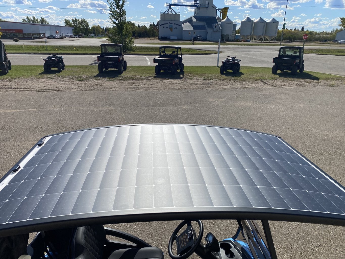 FTR Model 2 Solar Drive Lithium Golf Carts