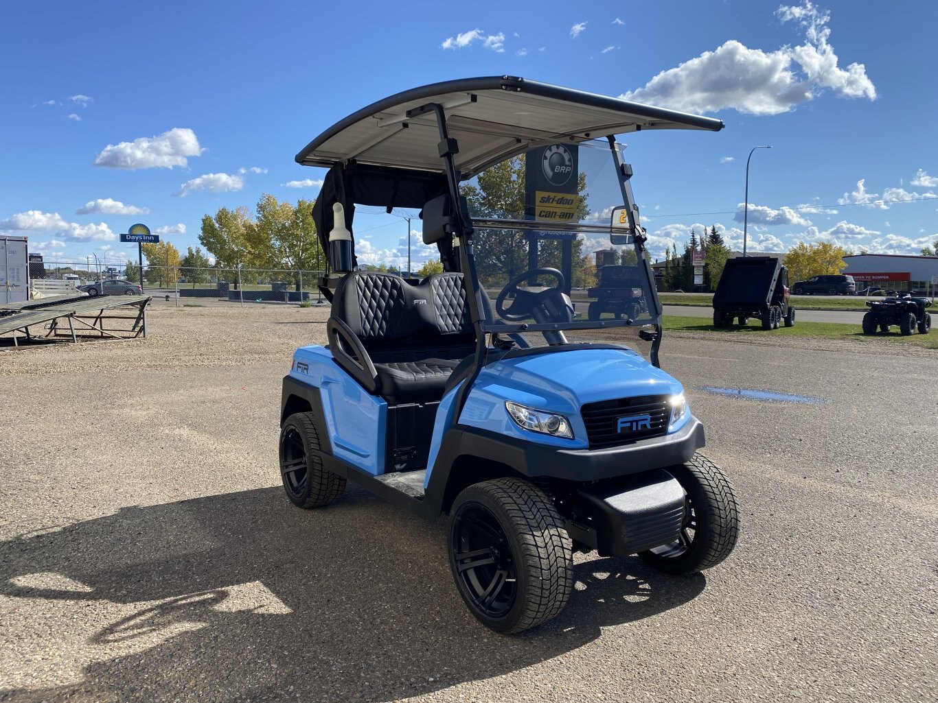 FTR Model 2 Solar Drive Lithium Golf Carts