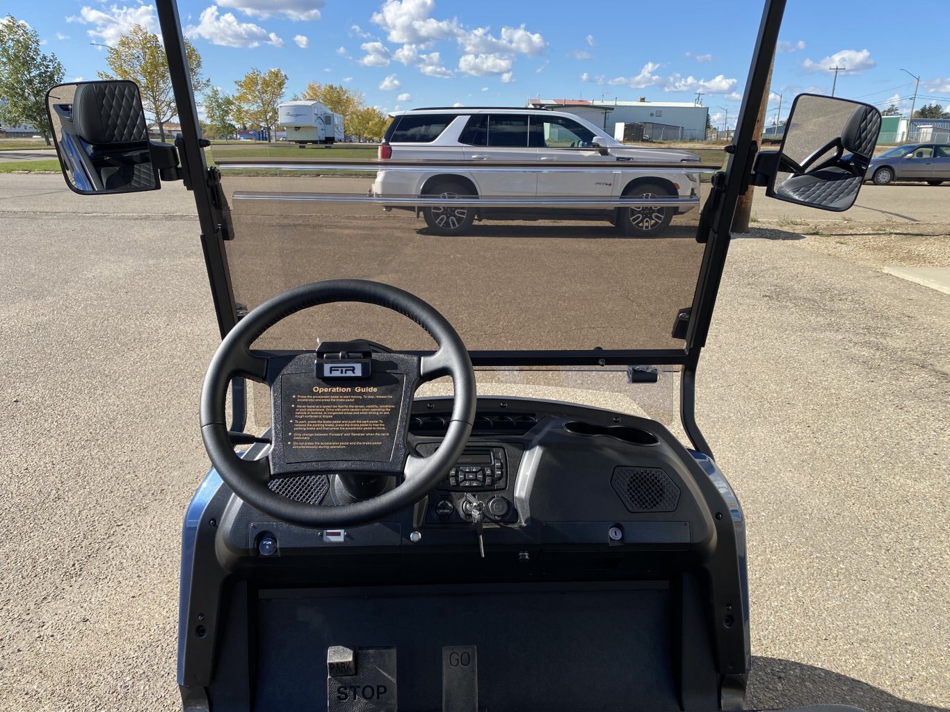 FTR Model 2 Solar Drive Lithium Golf Carts