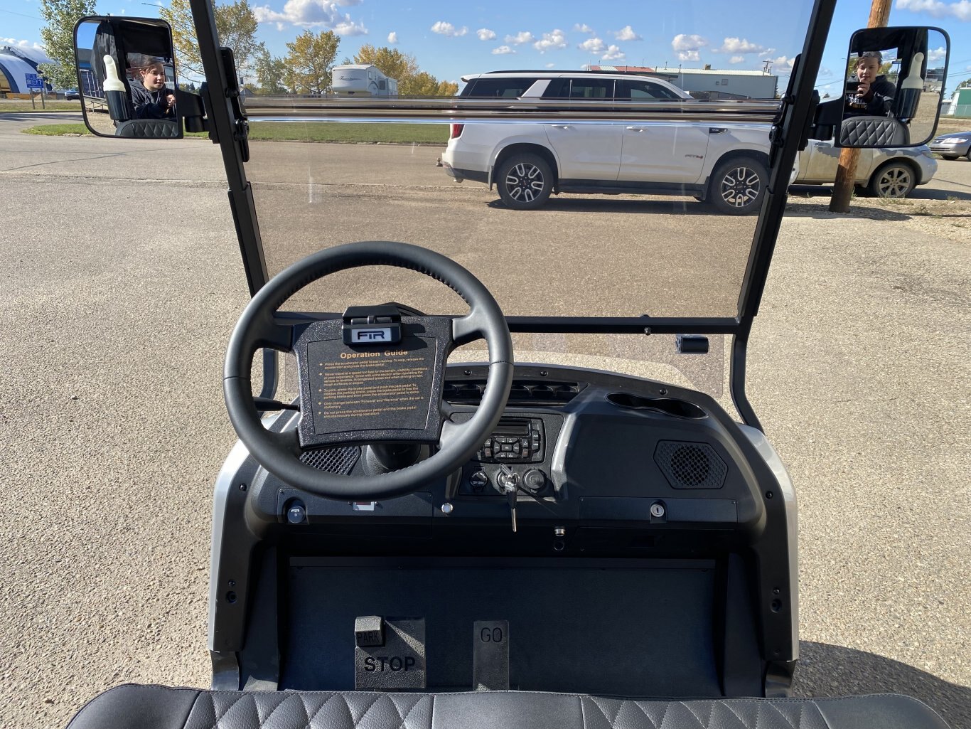 FTR Model 2 Solar Drive Lithium Golf Carts