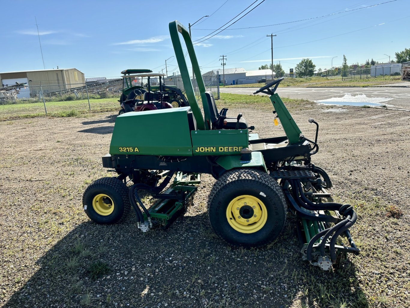 Used 2000 John Deere 3215A Gang Reel Style Mower