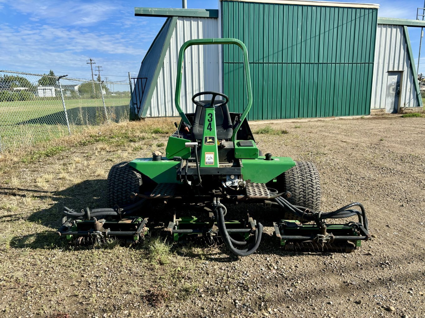 Used 2000 John Deere 3215A Gang Reel Style Mower