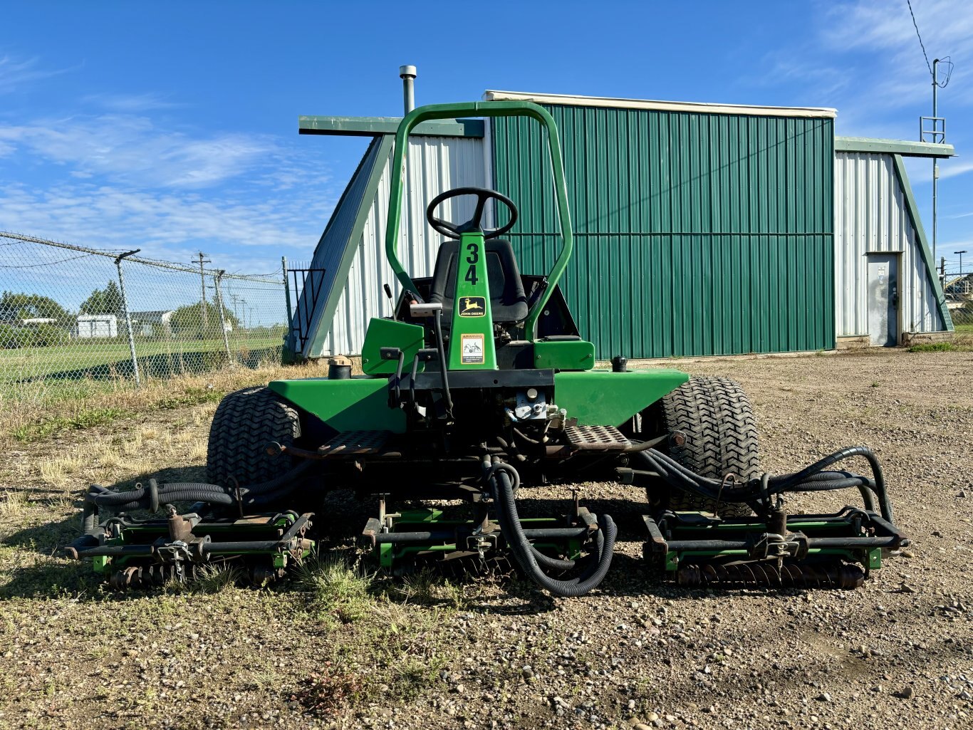 Used 2000 John Deere 3215A Gang Reel Style Mower