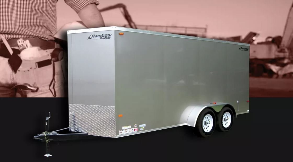 Rainbow 5' x 8' Cargo Trailer w/ 3500 lb. Axle