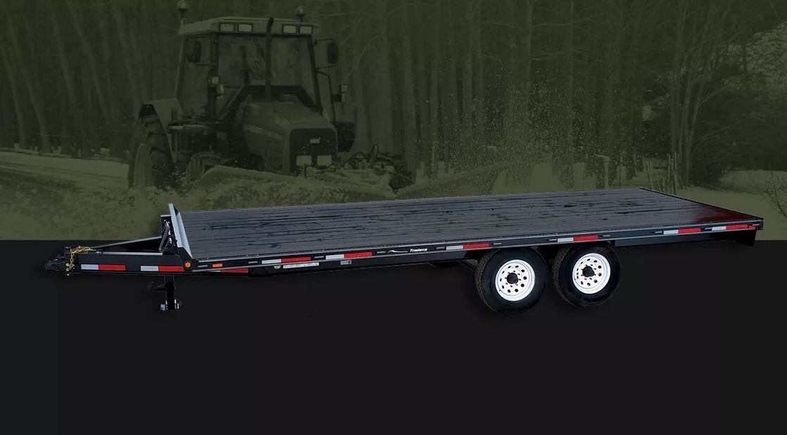 Rainbow 18' Medium Deck Above Trailer w/ 2 5200 lbs. Axles