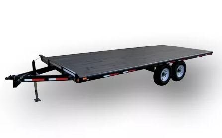 Rainbow16' Medium Deck Above Trailer w/ 2-5200 lbs. Axles