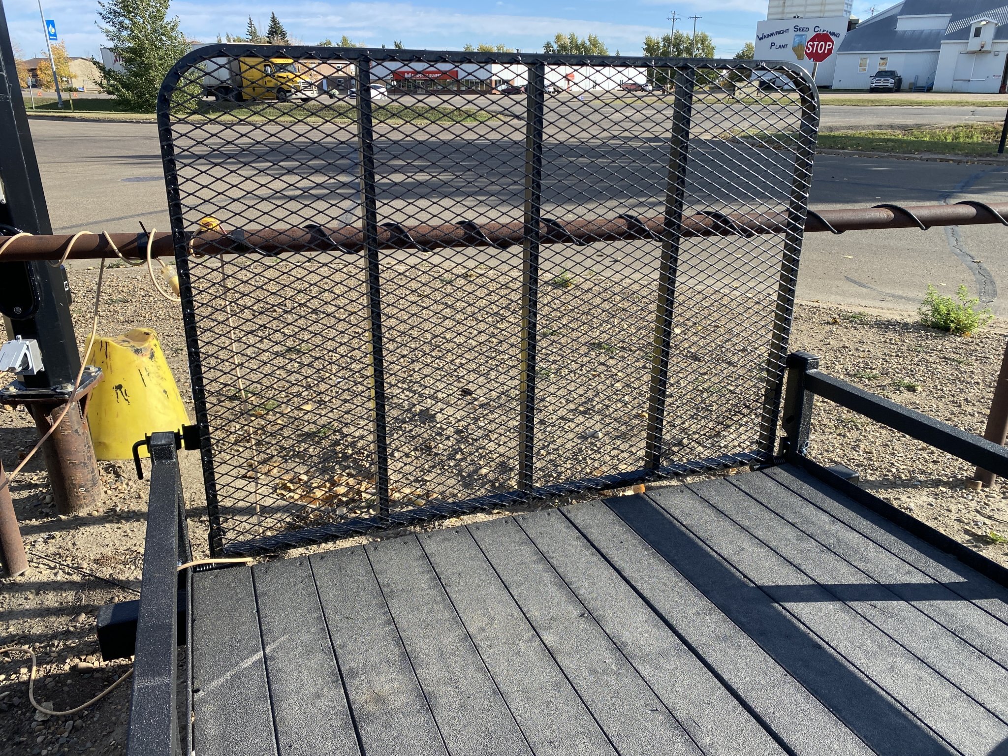 Rainbow 6 x 12 Angle Iron Side Utility Trailer w/ 3500 lbs. Axle