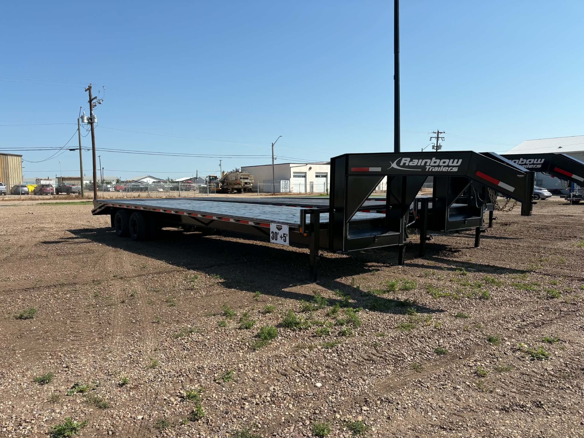 Rainbow 30' + 5' DT Gooseneck Deck Over Trailer Express w/ 2 12000 lbs. Axles