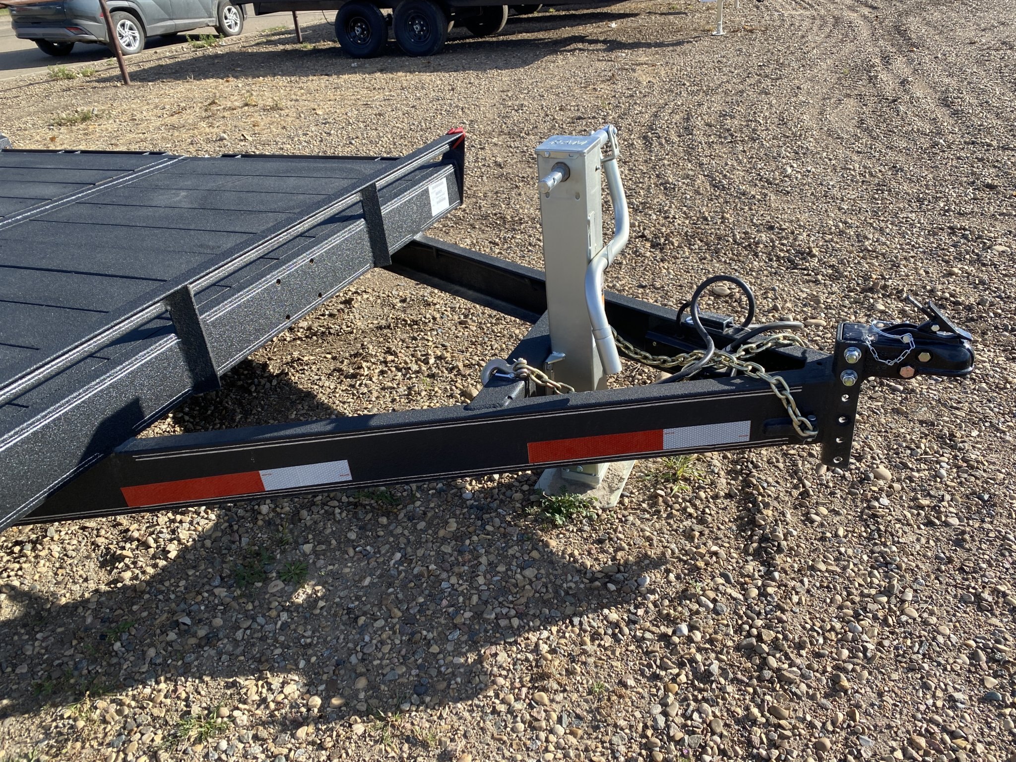 Rainbow 22' + 2' Partial Tilt Trailer w/ 2 7000 lbs. Axles