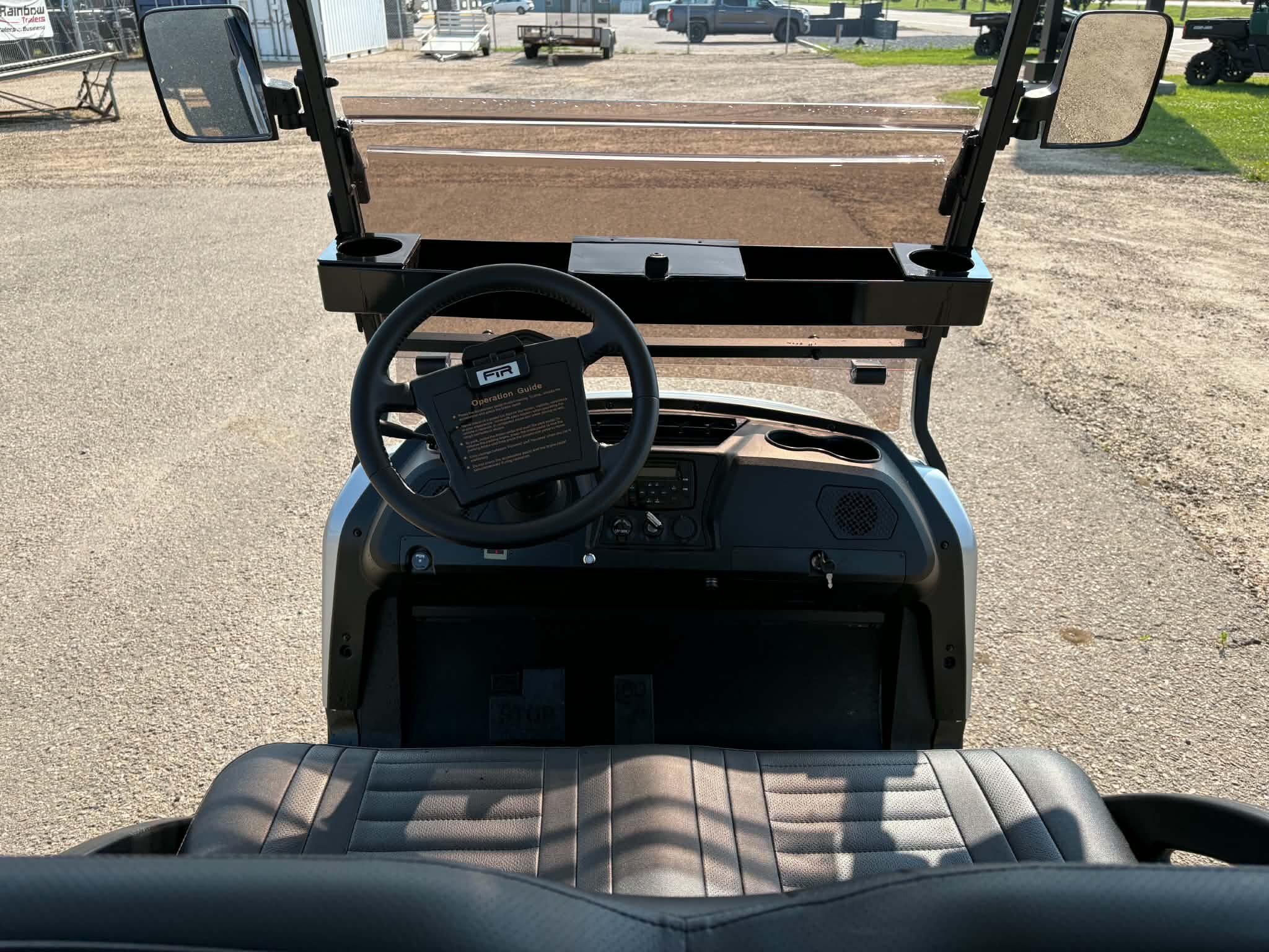 Pre Owned 2025 FTR Model 2 Solar Drive Lithium Golf Cart