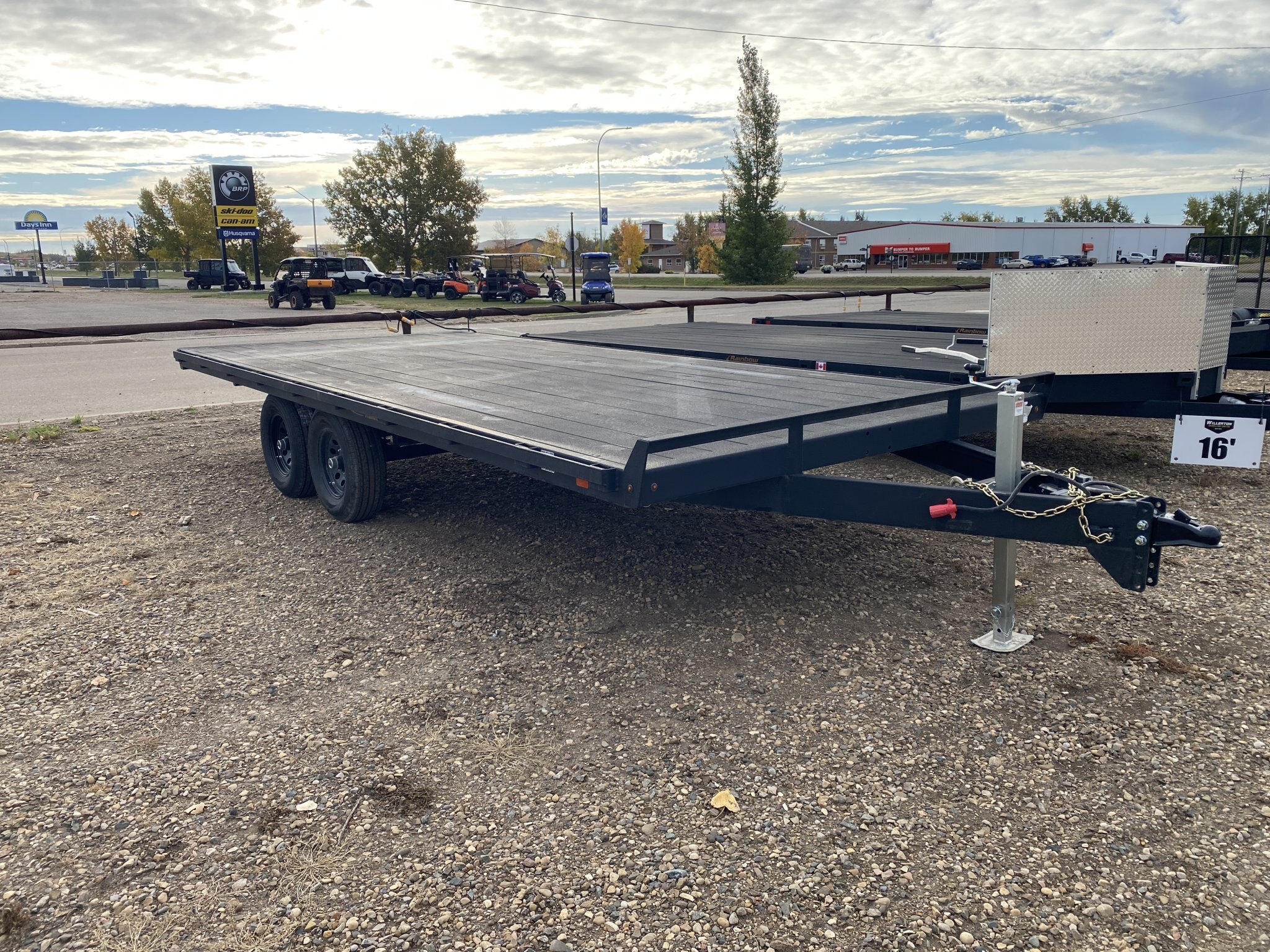 2027 Rainbow Medium Deck Above 18' Deck Above w/ 2 5200 lbs. Axles