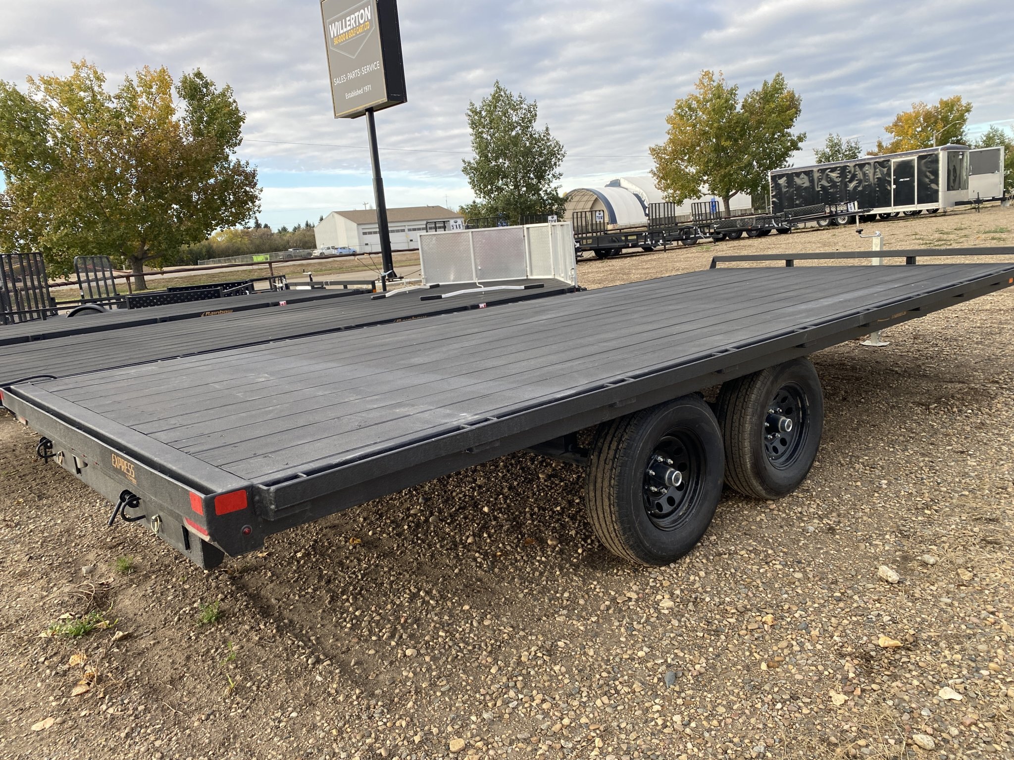2027 Rainbow Medium Deck Above 18' Deck Above w/ 2 5200 lbs. Axles