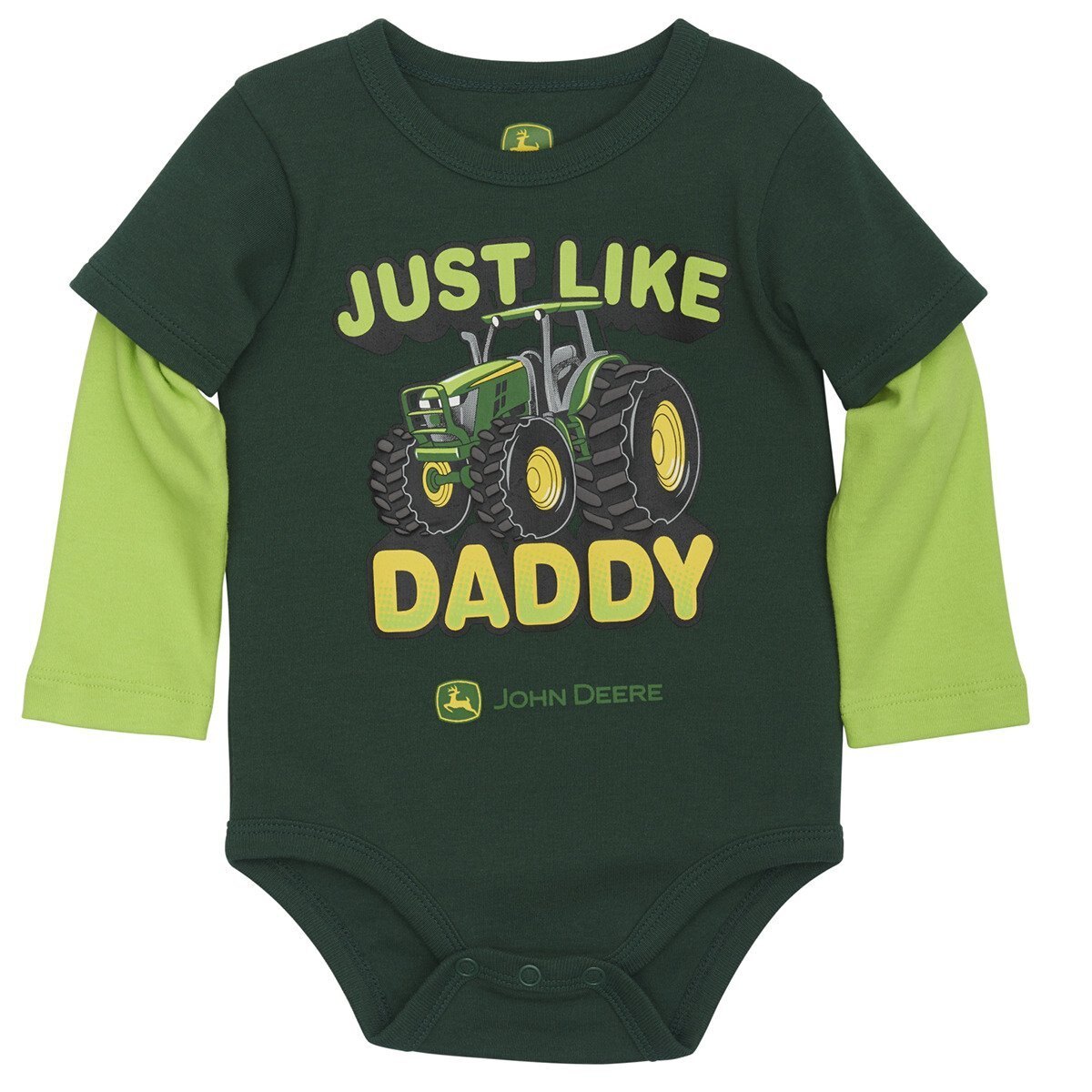 John Deere Infant Bodyshirt "Just Like Daddy"