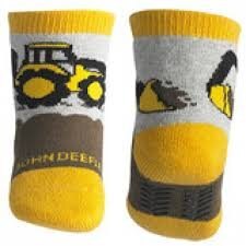 John Deere Infant Construction Socks