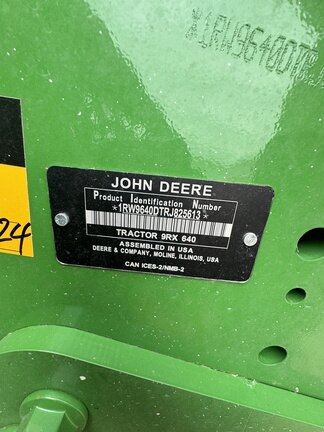 2024 John Deere 9RX 640
