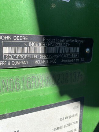 2023 John Deere 616R