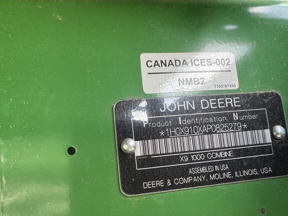 2023 John Deere X9 1000