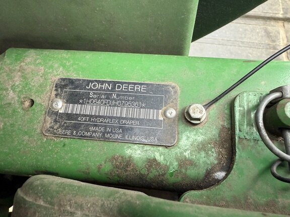 2017 John Deere 640FD