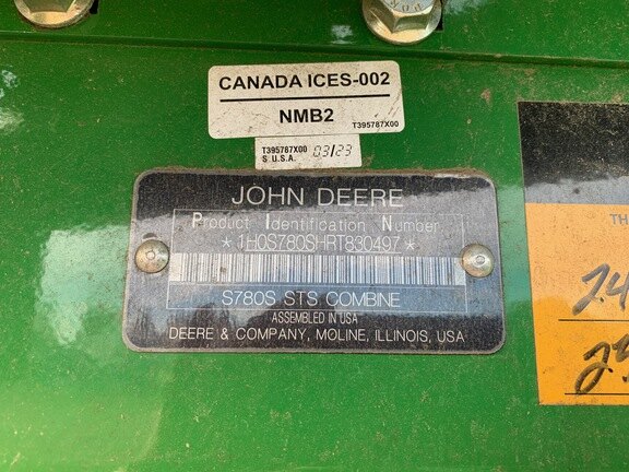 2024 John Deere S780