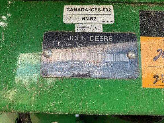 2024 John Deere S780