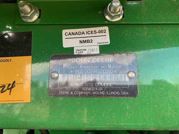 2024 John Deere S780