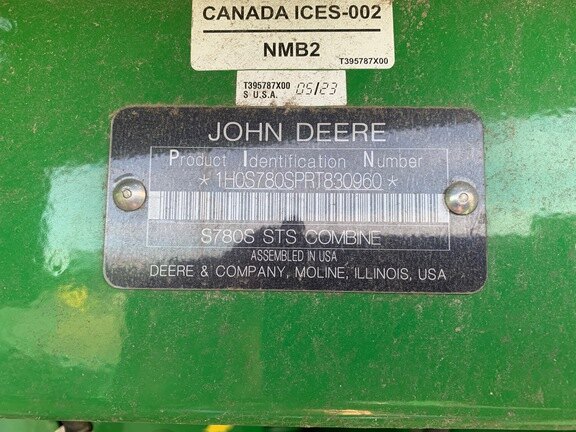 2024 John Deere S780