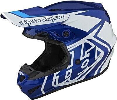 GP HELMET OVERLOAD BLUE/WHITE MD