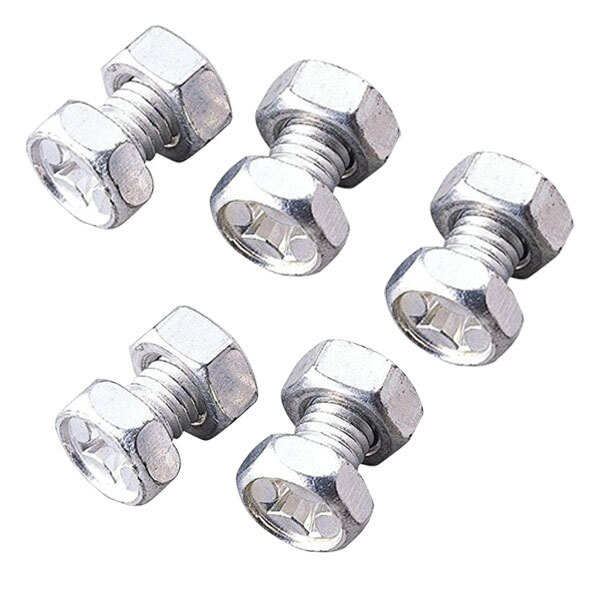 YUASA BATTERY REPLACEMENT 12MM NUT/BOLT SET 5PK (PACK479100)