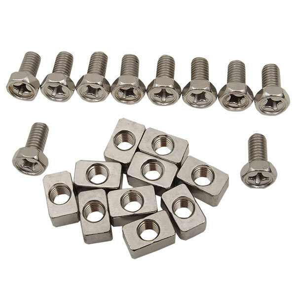 YUASA BATTERY REPLACEMENT 12MM NUT/BOLT SET 5PK (PACK479862)